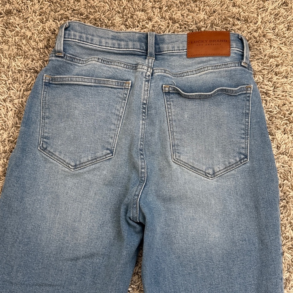 Lucky Brand High Rise Skinny Jean Bridgette Light Blue Size 8/29 - Picture 12 of 13